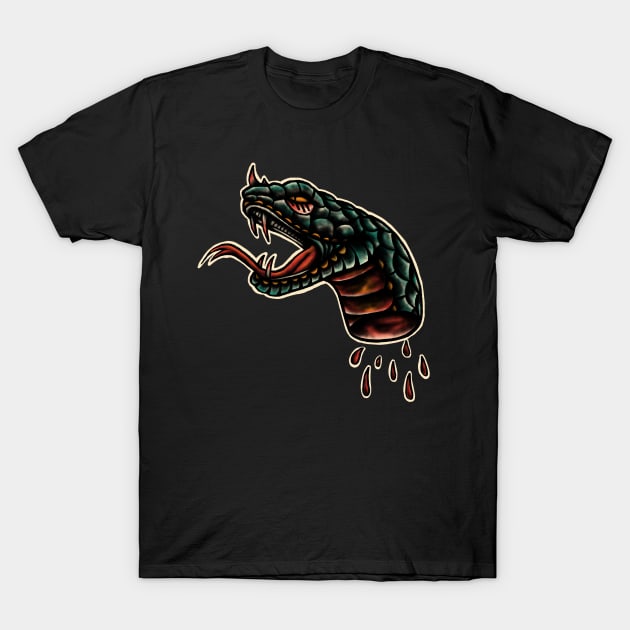 Viper Cobra T-Shirt by barmalisiRTB
